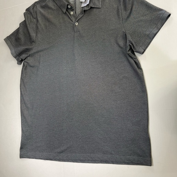 H&M Gray Polo Shirt Classic Style - Picture 6 of 7